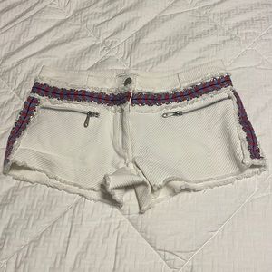Rebecca Minkoff white shorts size 2